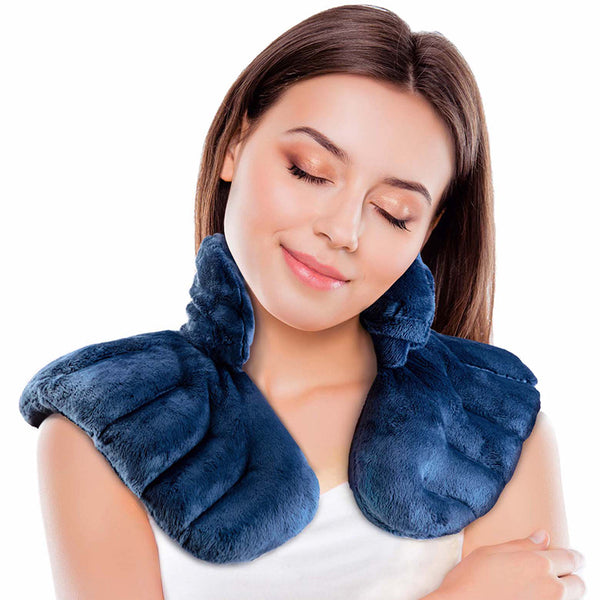 Washable Cover Microwavable Heat Wrap for Neck and Shoulders
