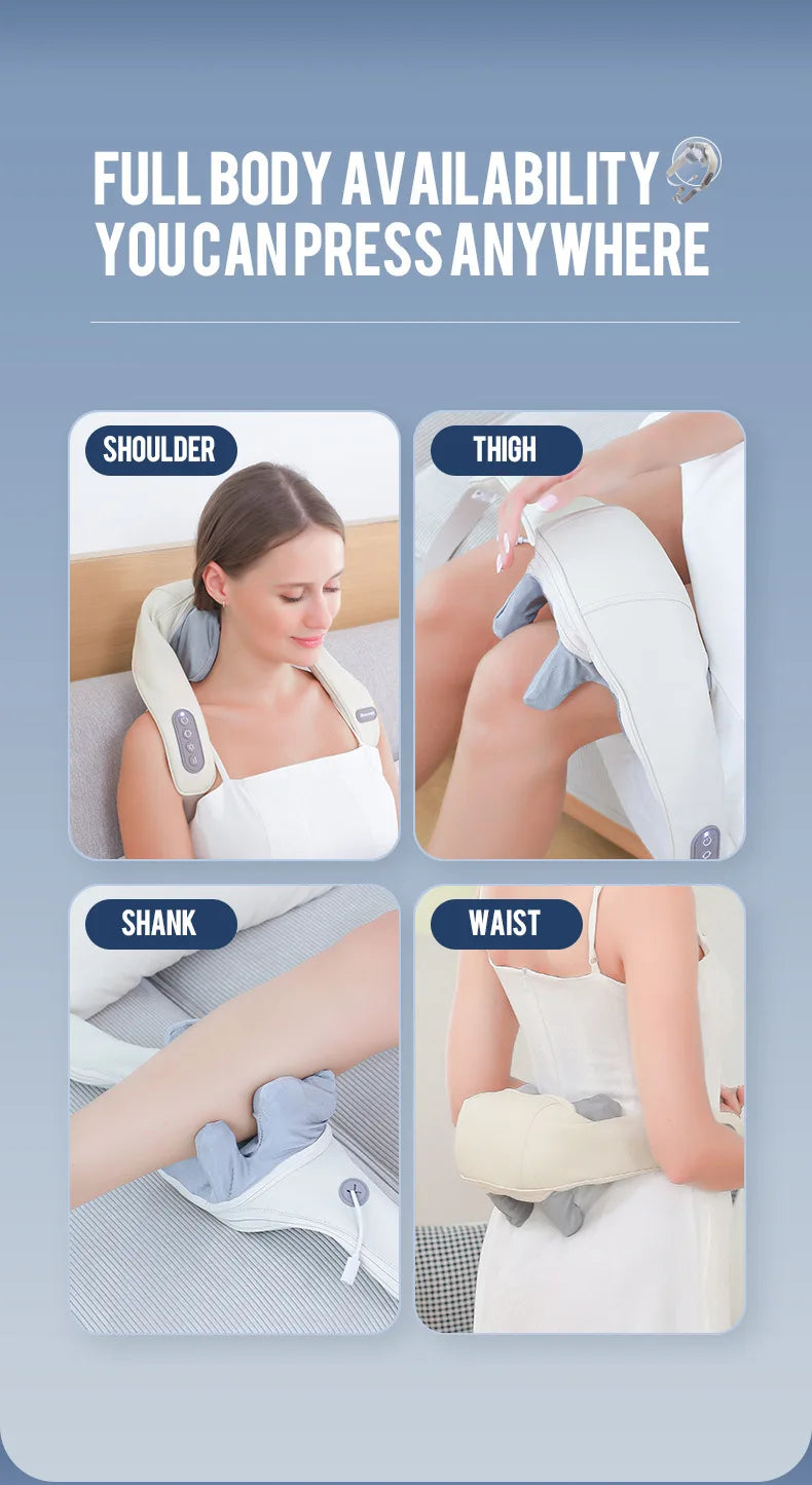 RelaxPro Deep Tissue Heated Neck and Shoulder Massager