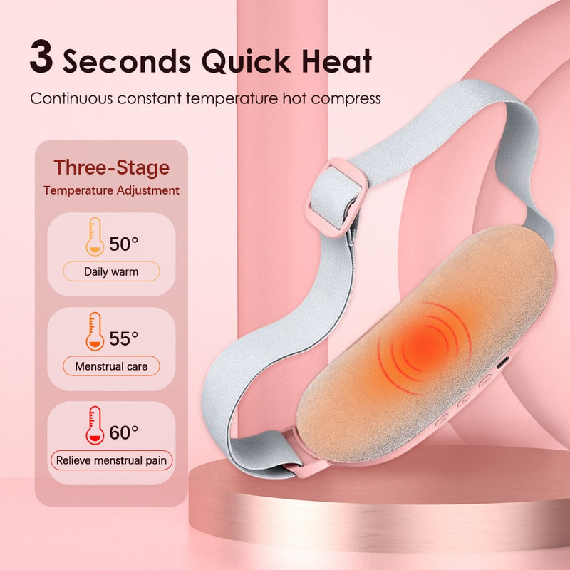 Period Pain Heated Massage Belt V2