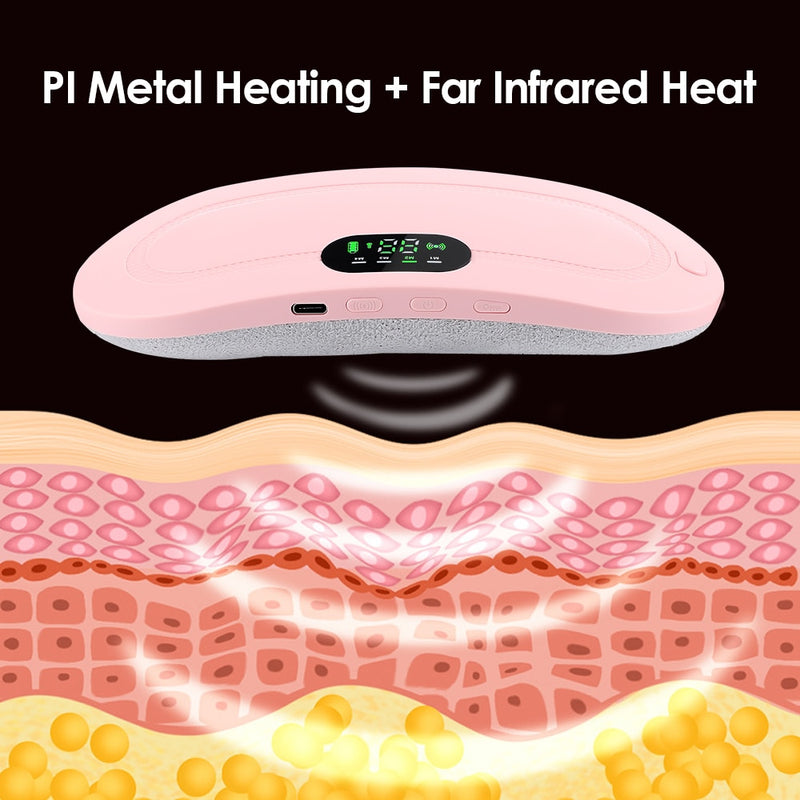 Period Pain Heated Massage Belt V2