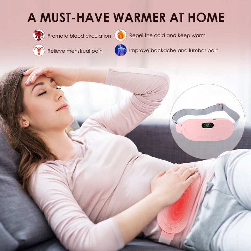 Period Pain Heated Massage Belt V2