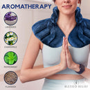 Microwavable Heat Wrap for Neck and Shoulders - Blessed Relief