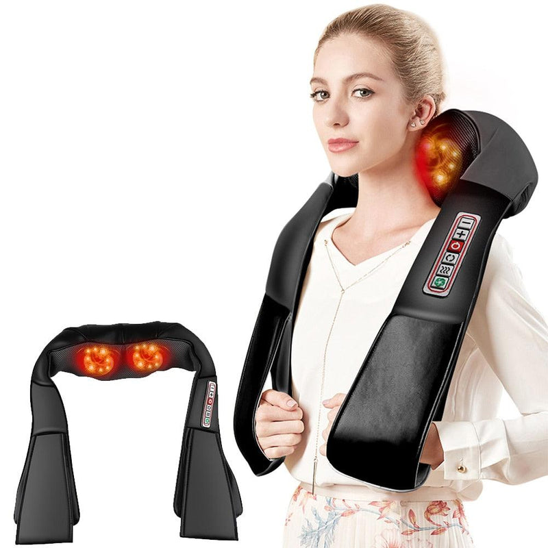 Heated Shiatsu Massager for Neck - Blessed Relief