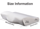 Orthopedic Contour Pillow size information - Blessed Relief