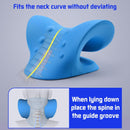 Neck Realignment Traction Pillow fits the neck - Blessed Relief