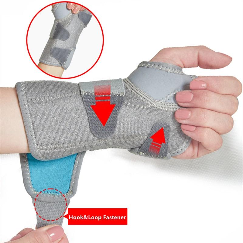 Carpal Tunnel Wrist Brace adjustable straps - Blessed Relief