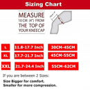 Sports lateral support knee brace sizing chart- Blessed Relief