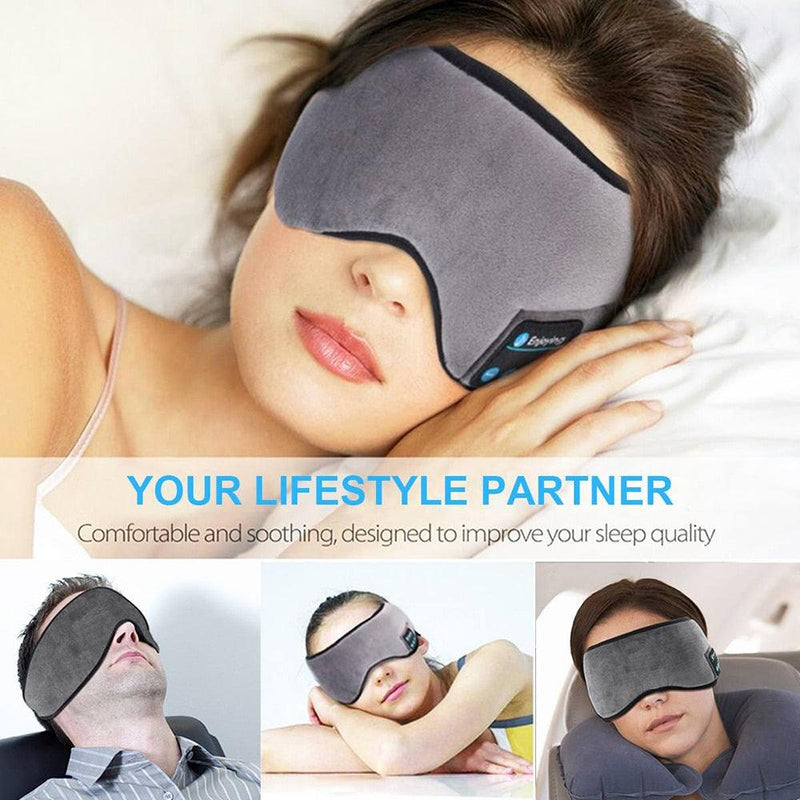 Bluetooth Sleeping Headphones Eye Mask sleeping aid- Blessed Relief