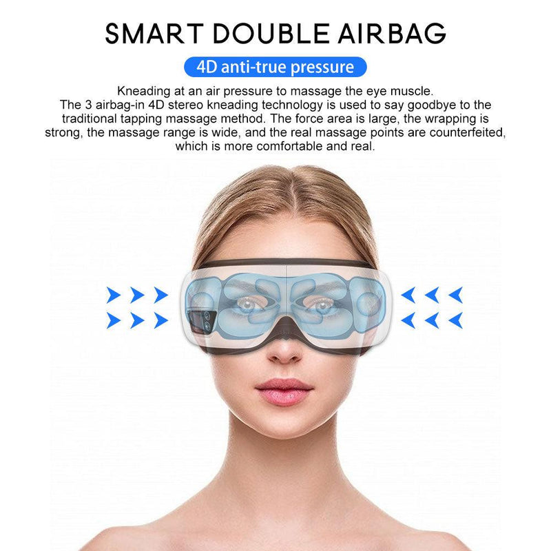 Portable Eye Massager smart double airbag- Blessed Relief