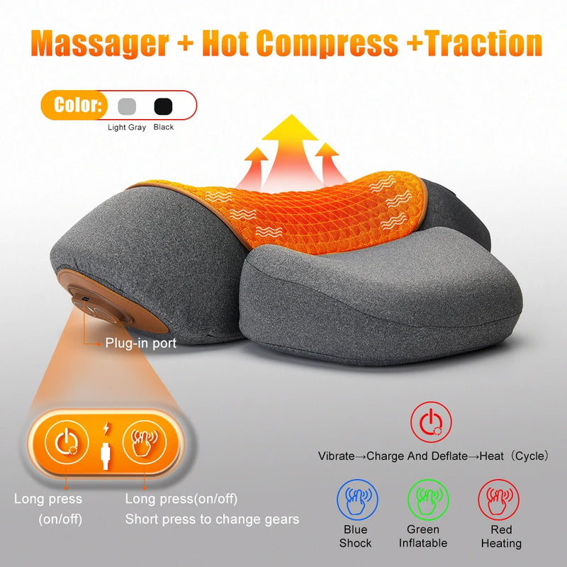 Heated deals neck pillow