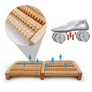 Wooden Foot Massager with 7 rows