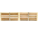 Wooden Foot Roller Massager with 5 rows