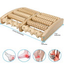 Wooden Foot Roller Massager with Nodes