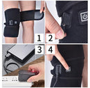 Electric Heated Knee Wrap easy installation - Blessed Relief