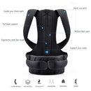 Adjustable Back Posture Corrector with Lumbar Brace top quality washable ergonomic design- Blessed Relief