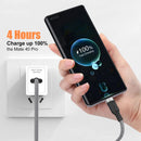 USB Type C extended fast charging cable