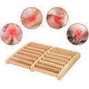 Wooden Foot Massager with 7 rows
