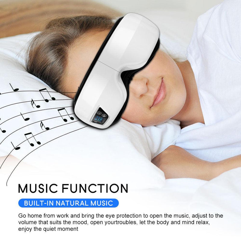 Portable Eye Massager  with bluetooth music- Blessed Relief