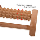 Single Wooden Foot Massage Roller